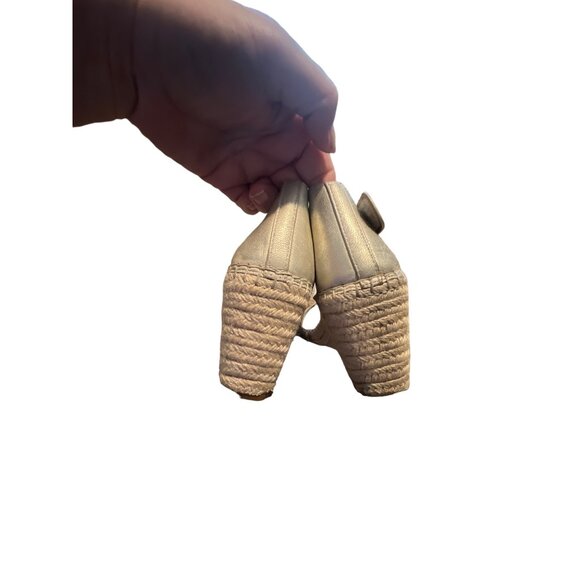 Gentle Souls Kenneth Cole suede espadrille wedges. Size 8.5 - Picture 4 of 7